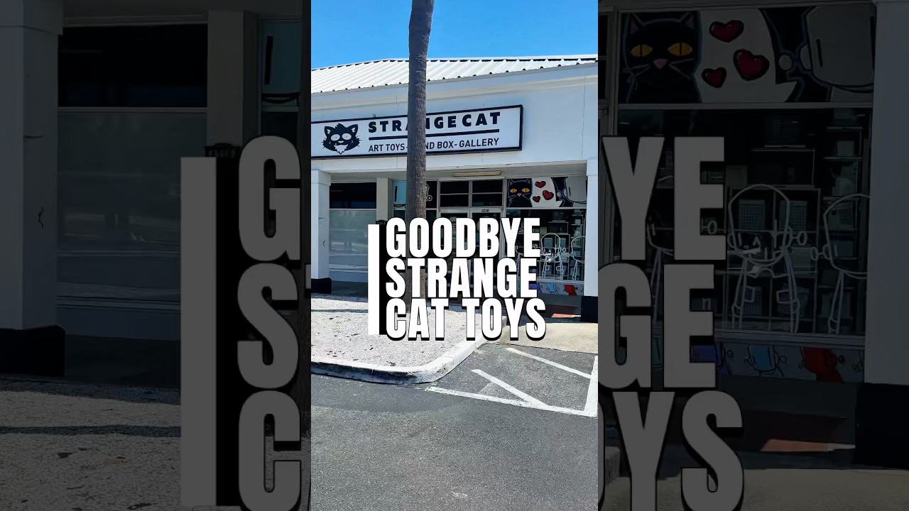 Goodbye Strange Cat Toys! I&rsquo;ll see you at your new location 😍
