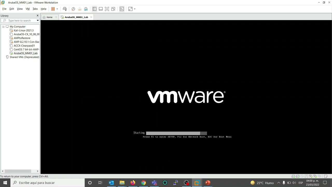 Aruba - How to set up a VMM, VMC, AP and SSIDs for lab porpouses - Video 2 - Mobility Conductor