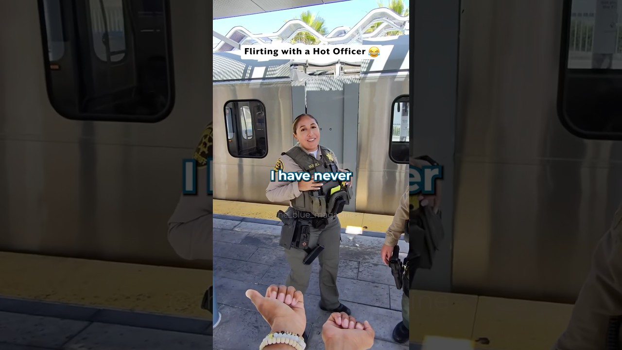 He Couldn&rsquo;t Resist The Female Officer 😂 (@lamusubi23)