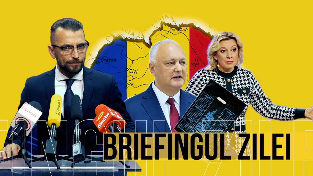 BRIEFINGUL ZILEI: Dodon, Marea Unire din 1918 și kuliokul calendar