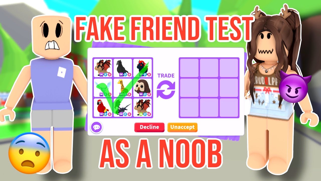 I Pretended I Got HACKED On Adopt Me To Test My Friend! *SHOCKING* (Adopt Me)