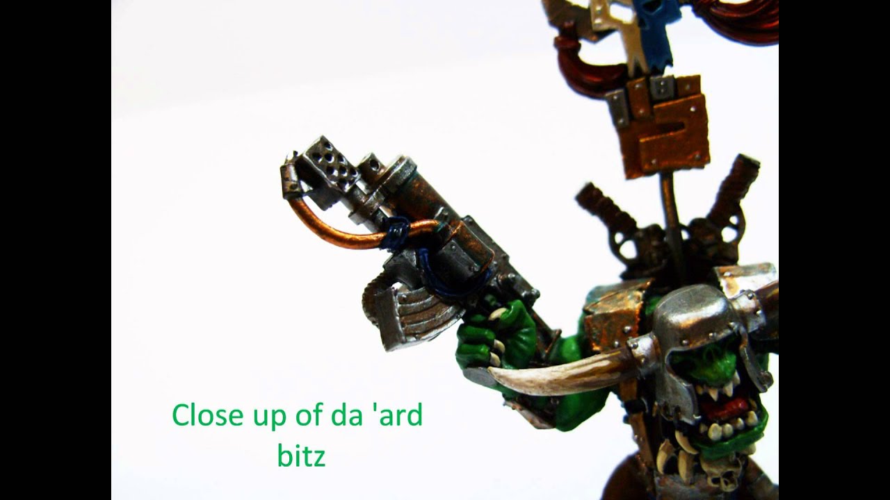 Ork Warboss With Attack Squig