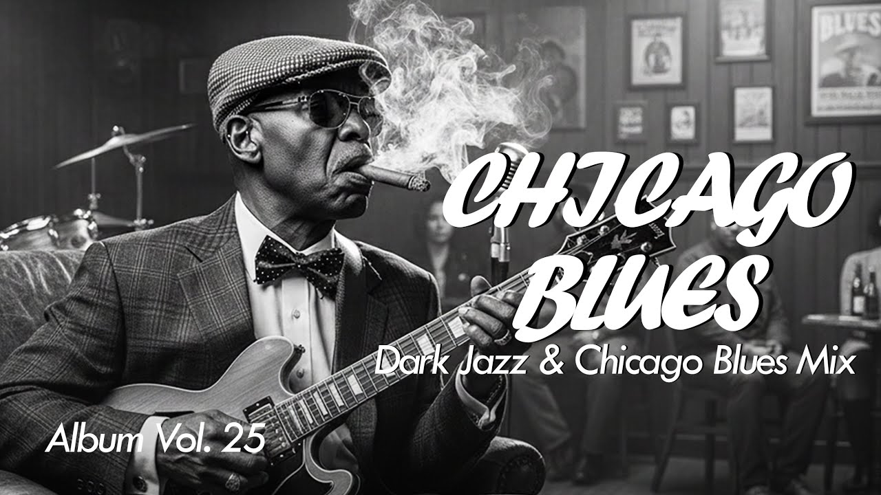 Midnight Noir || Dark Jazz & Chicago Blues Mix [Cinematic Detective Story] Album 25