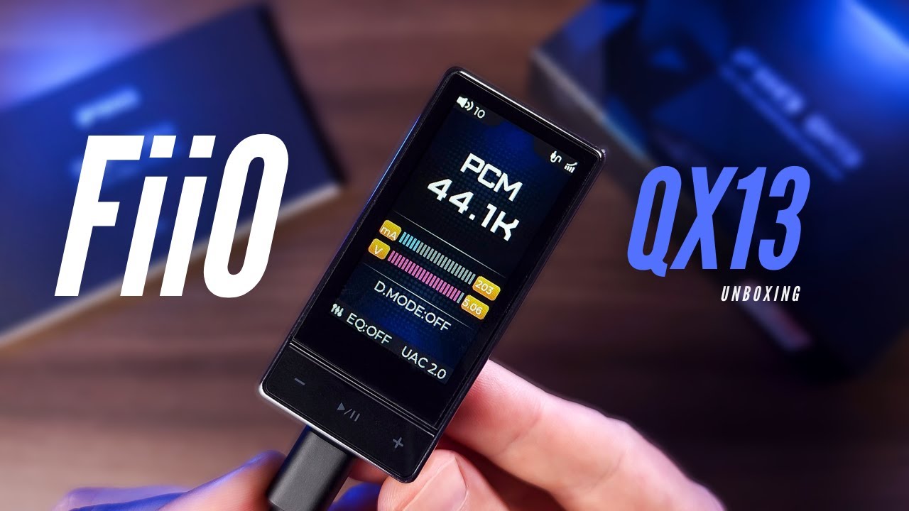 FiiO QX13 - ENDGAME dongle? Unboxing, features, and more...