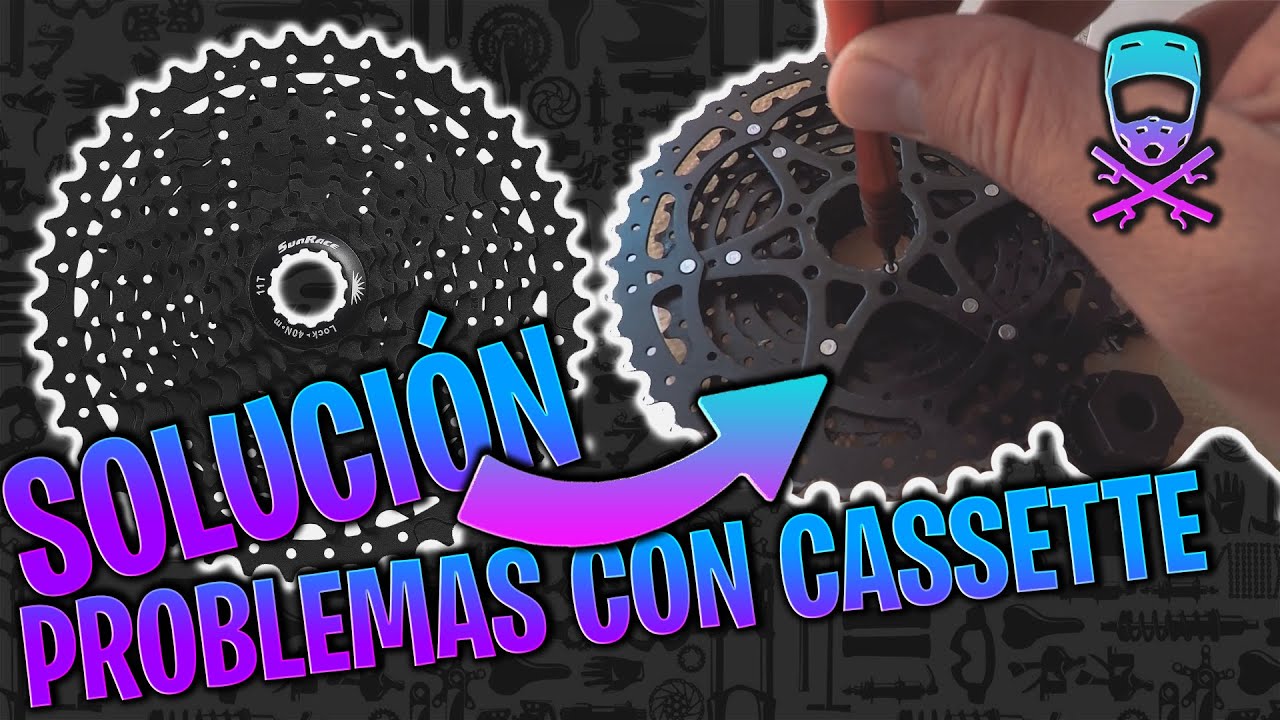 Cassette  De la Bicicleta Flojo o Con Juego Ruido Raro Solución