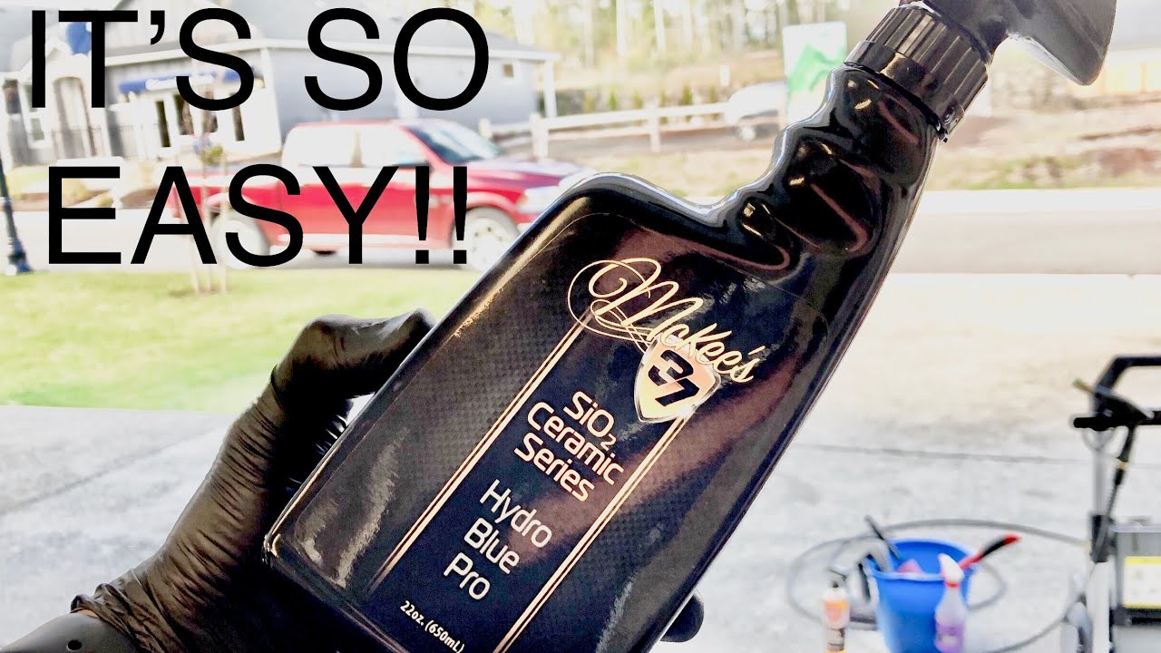 McKee's 37 // Si02 Ceramic Series Hydro Blue Pro application and results. IT COULD NOT BE EASIER!