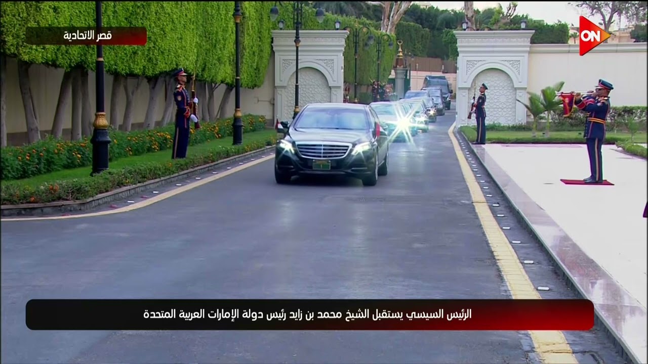 الرئيس #السيسي يستقبل الشيخ محمد بن زايد رئيس دولة الإمارات