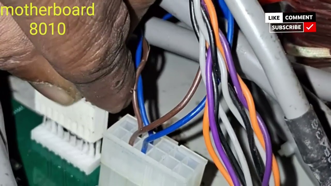 Dahao Embroidery Machine Motherboard Fitting & Connection Guide