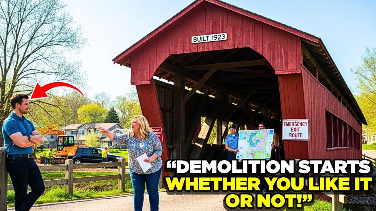 HOA Tried to Demolish My Covered Bridge Too Bad It's the Only Road to Their Emergency Exit