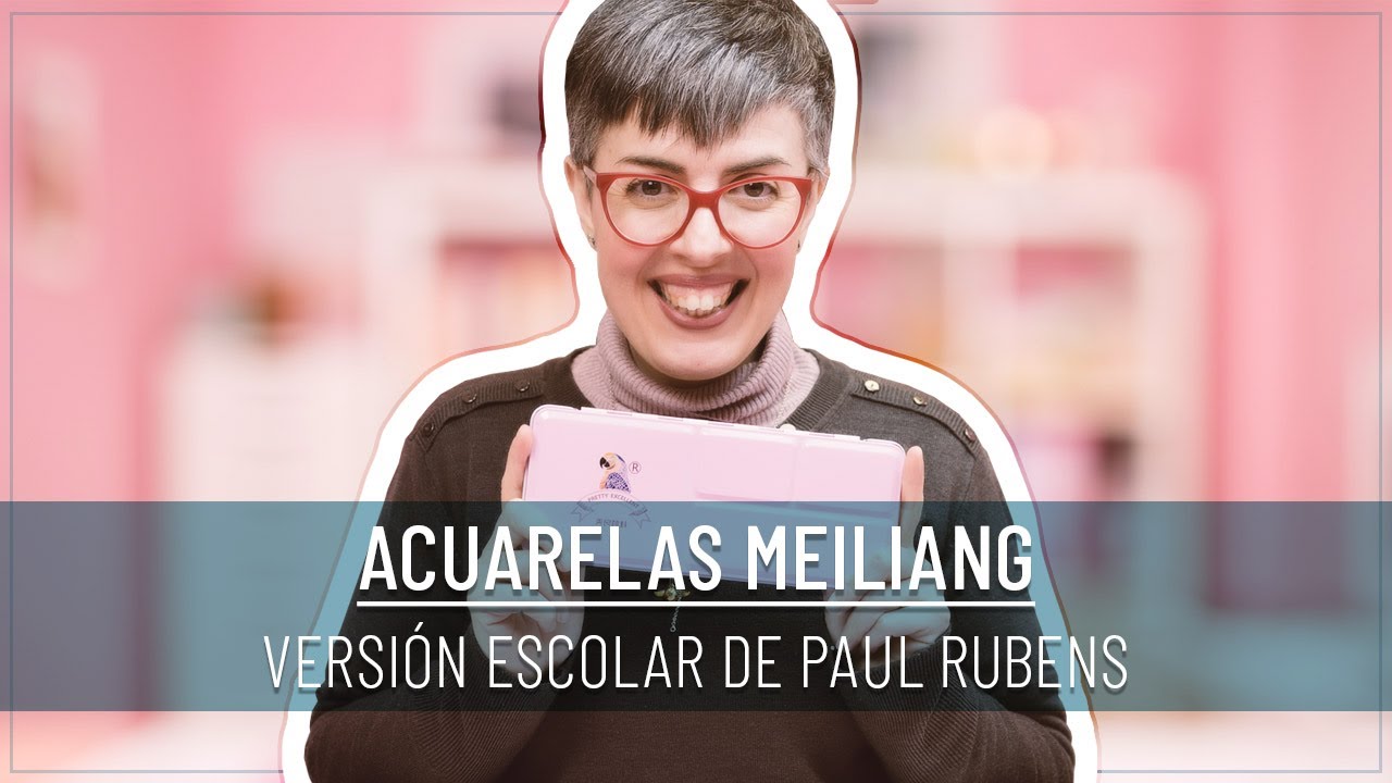 Pruebo las ACUARELAS MEILIANG (Pretty Excellent) | Versión ESCOLAR de PAUL RUBENS | ¿Valen la pena?