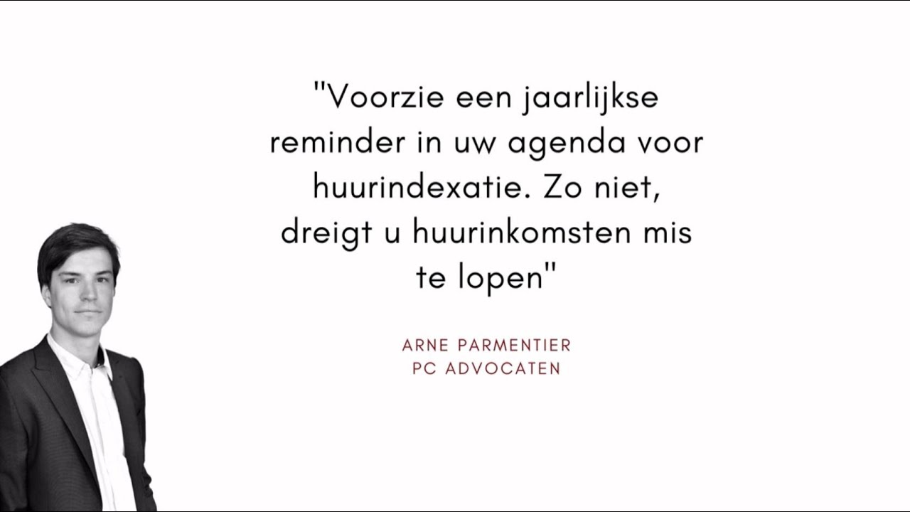 Hoe werkt huurindexering?