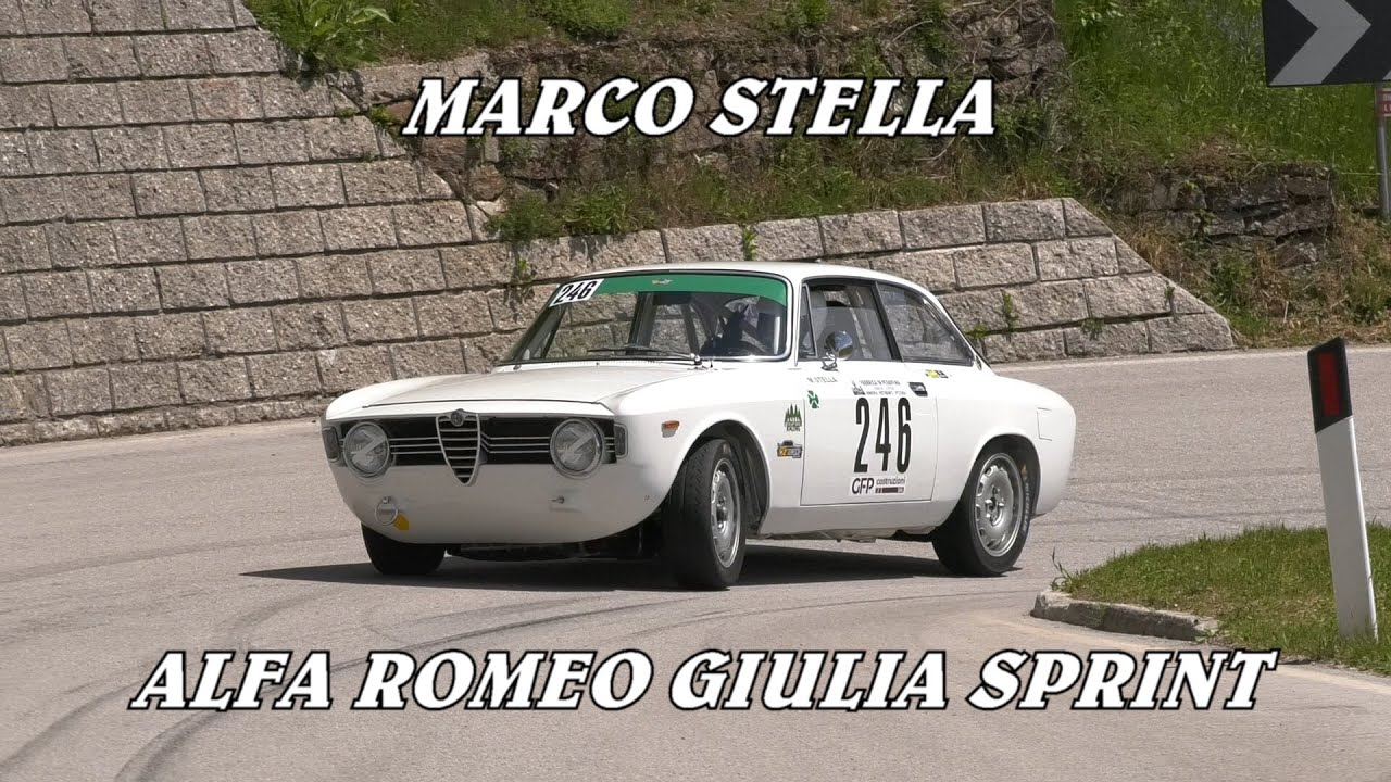 SALITA LEVICO VETRIOLO PANAROTTA 2025 | MARCO STELLA | ALFA ROMEO GIULIA SPRINT | BY BELLUNOVIDEO