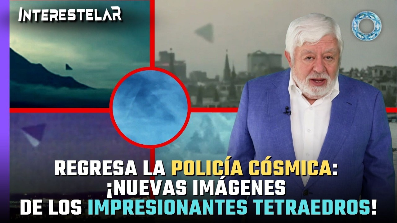 Regresa la POLIC&Iacute;A C&Oacute;SMICA: &iexcl;Nuevas im&aacute;genes de los impresionantes TETRAEDROS!