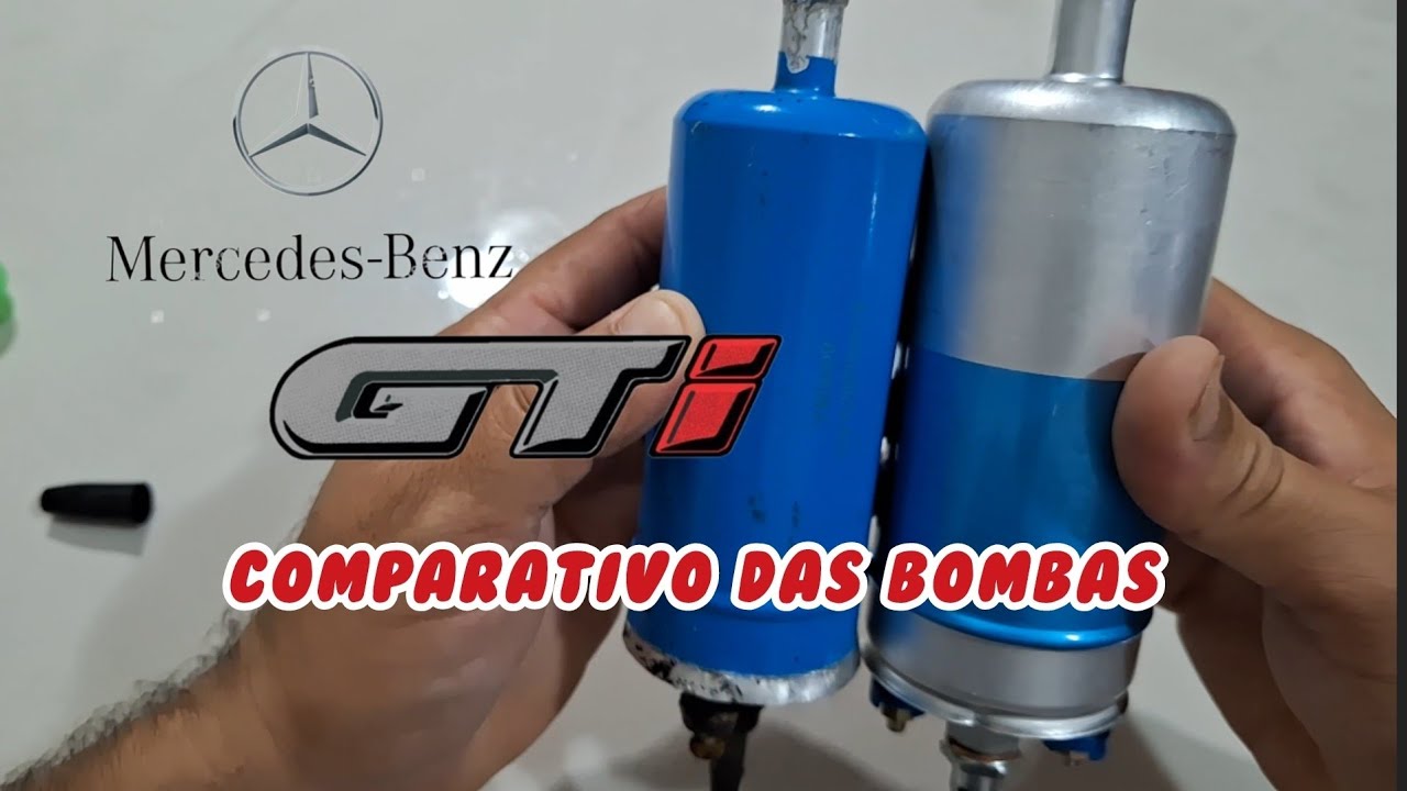 🔴QUAL BOMBA USAR🤔 DE MERCEDES OU DE GTI