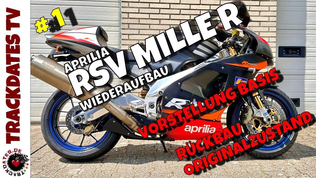 Teil 1 | APRILIA RSV MILLE R 2002 | Neues Projekt | Zurück zum Original | Rückbau SBK LENKER
