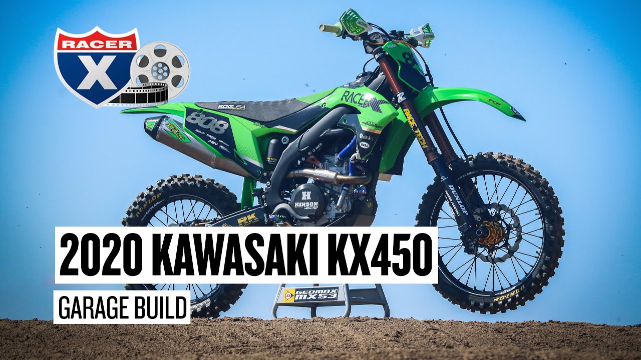 Racer X Films: 2020 Kawasaki KX450 Garage Build
