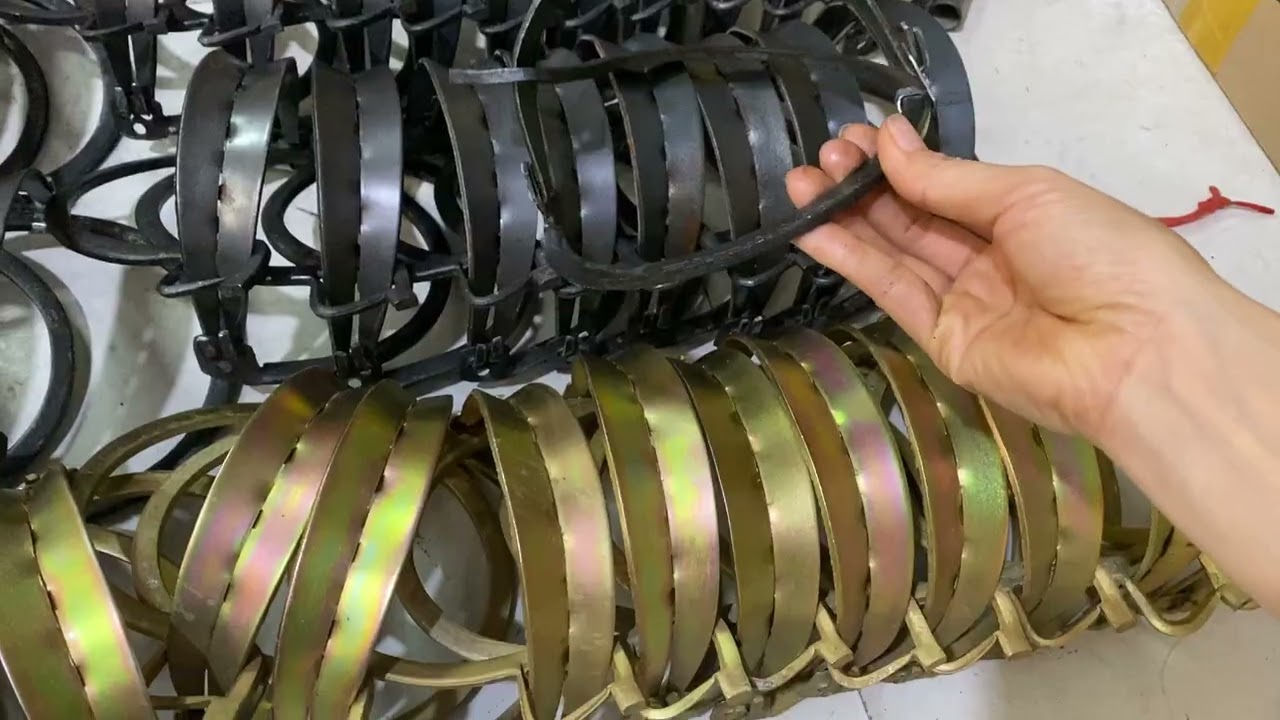 Báo giá bẫy cạm kiềng 18cm loại 1 thép đen,chống rỉ,chắc,khỏe,bền bẫy thú tới 20kg.bàn dây#cạmkiềng 