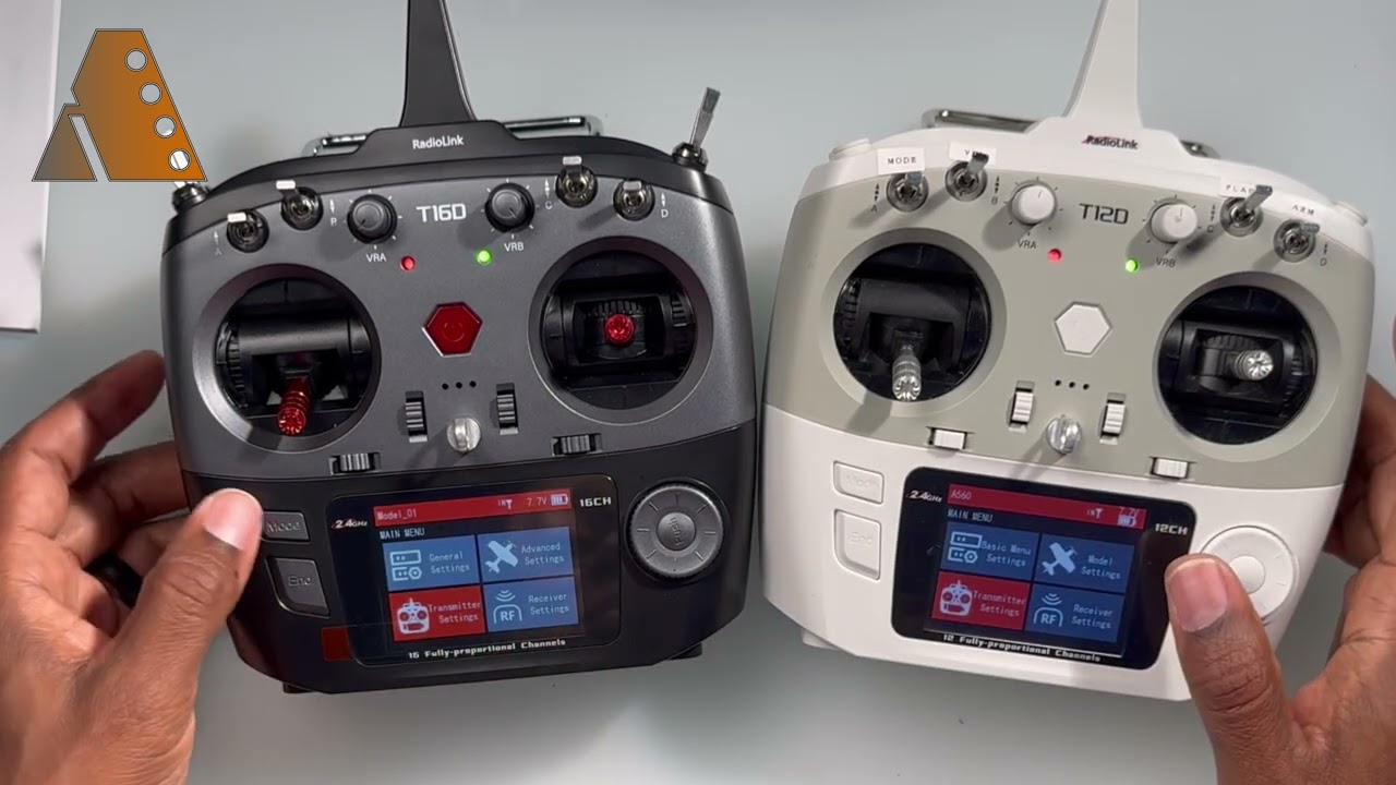 🎮 Radiolink T12D vs T16D – Which RC Transmitter Is Best for You?