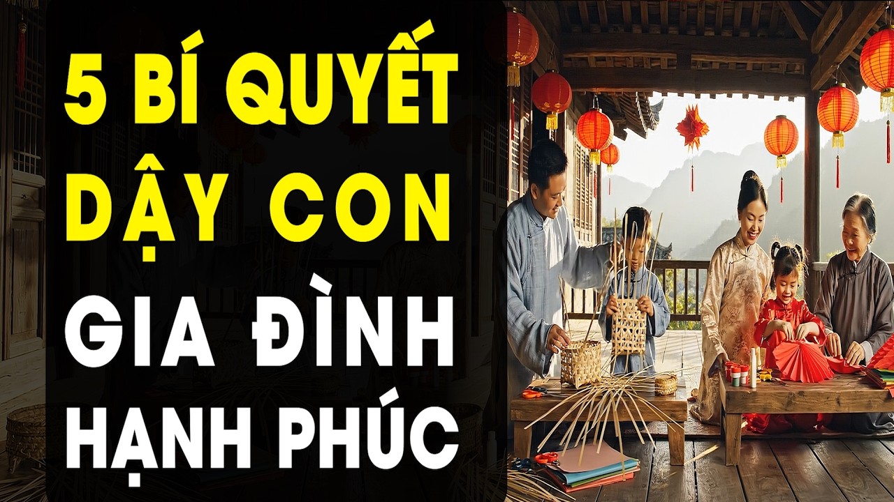 5 Điều Cổ Nhân Dạy Để Vợ Chồng Hòa Thuận, Con Cái Hạnh Phúc Mãi Mãi