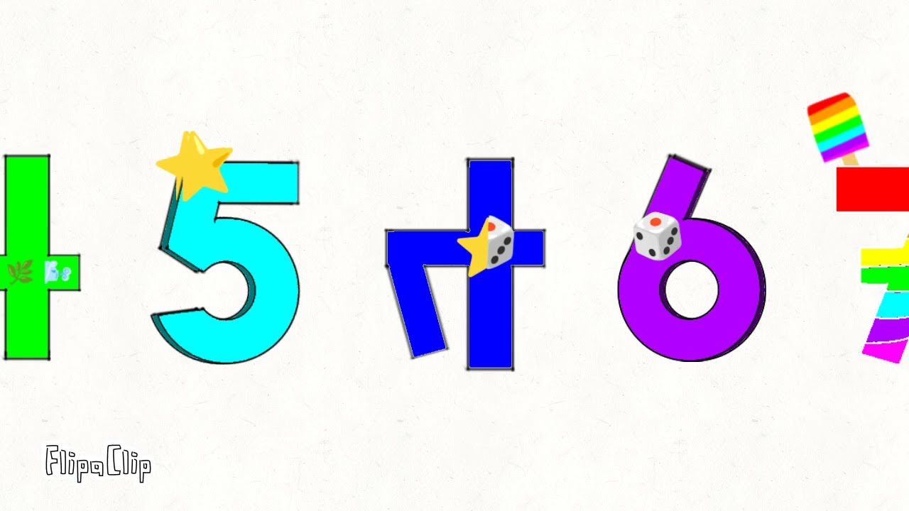 Derf - An ABloxyBrand Numbers Animation