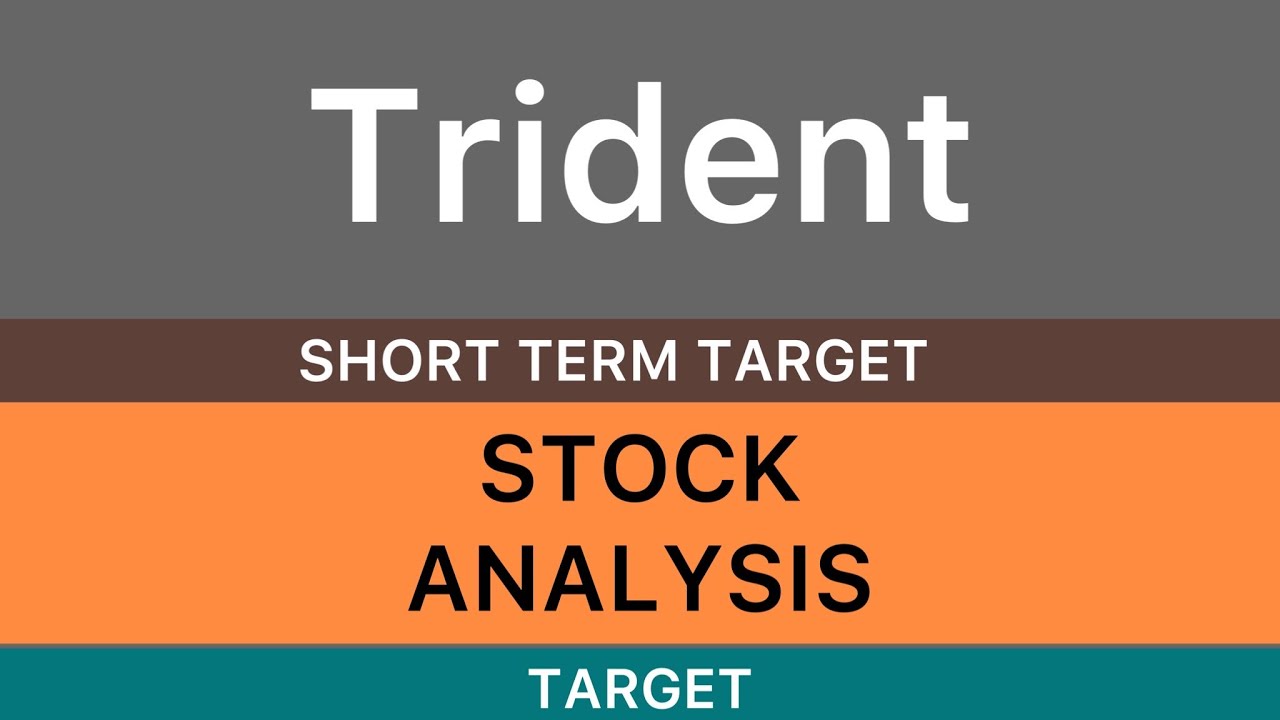 Trident ltd share analysis stock ☘️ trident share news short term target 🍀 trident stock target