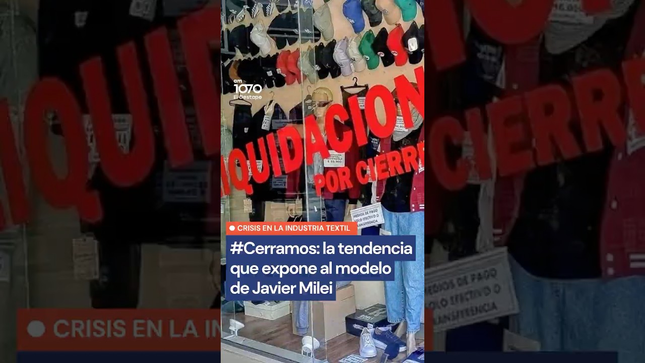 #Cerramos: la tendencia que expone al modelo de Javier Milei