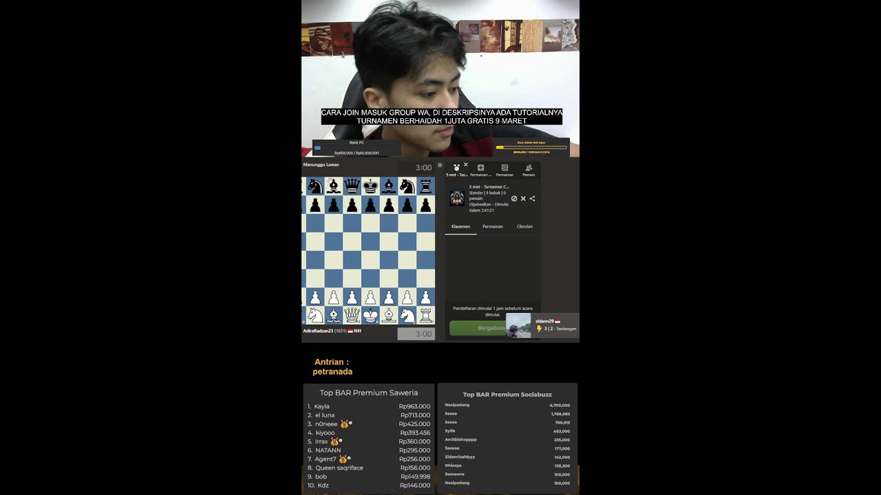 Bermain & Beryapping - Chess.com