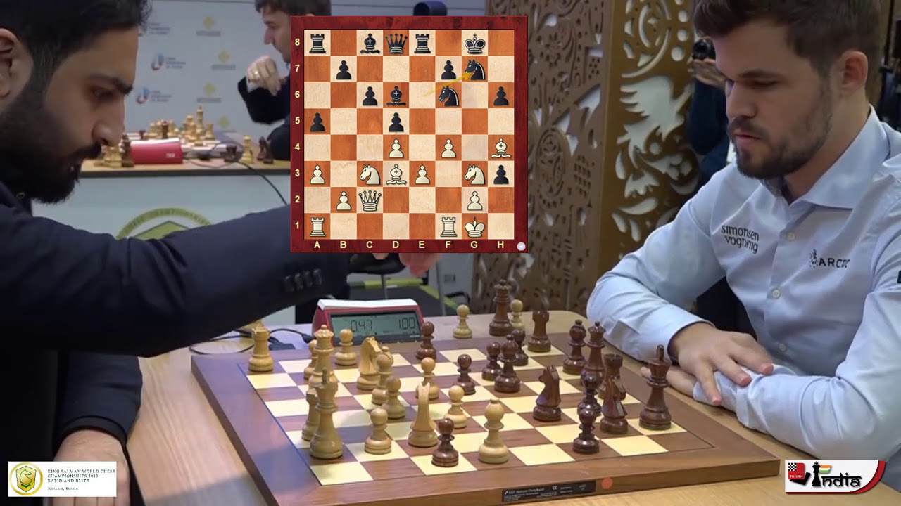What did Magnus Carlsen tell Salem Saleh after the game? | Salem vs Carlsen