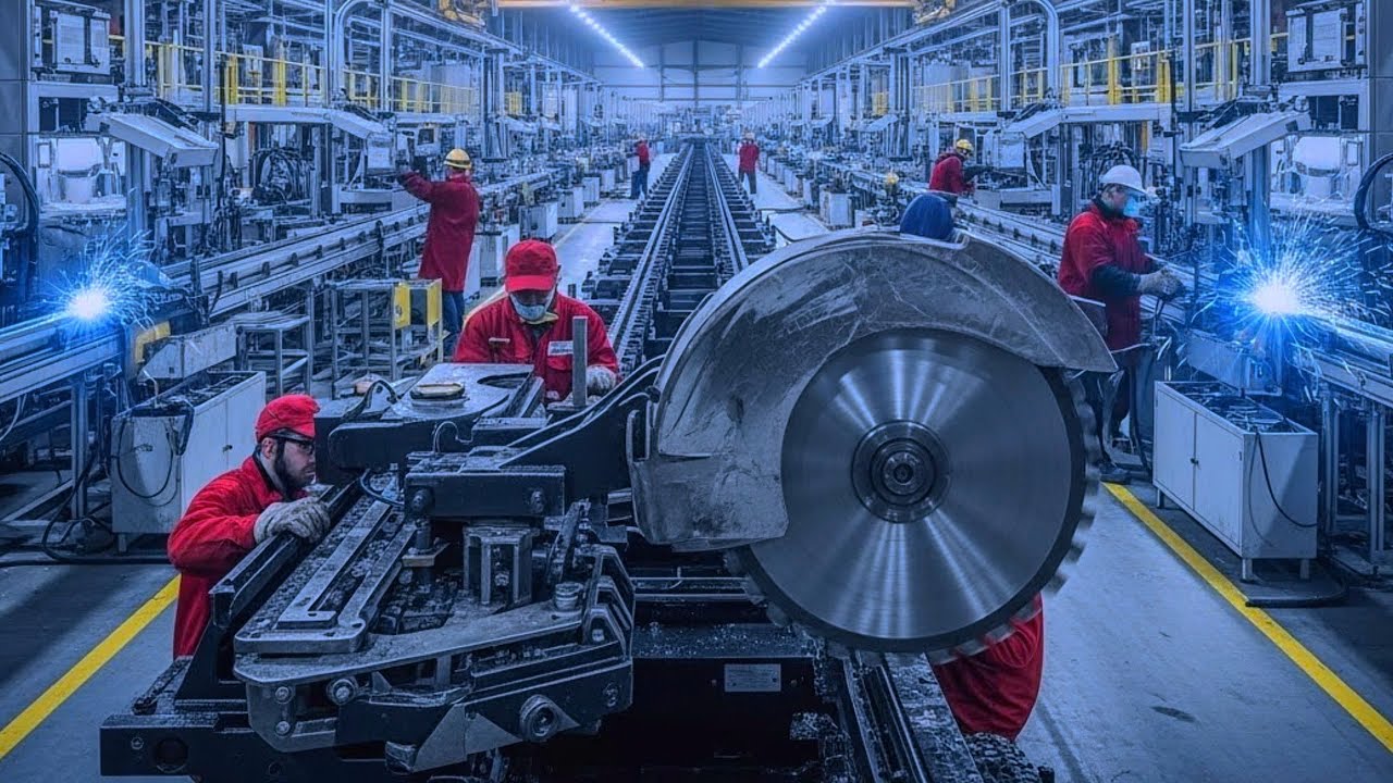 Inside the Logging Machine Factory – How Tree-Harvesting Machines Are Engineered (Untold Process)