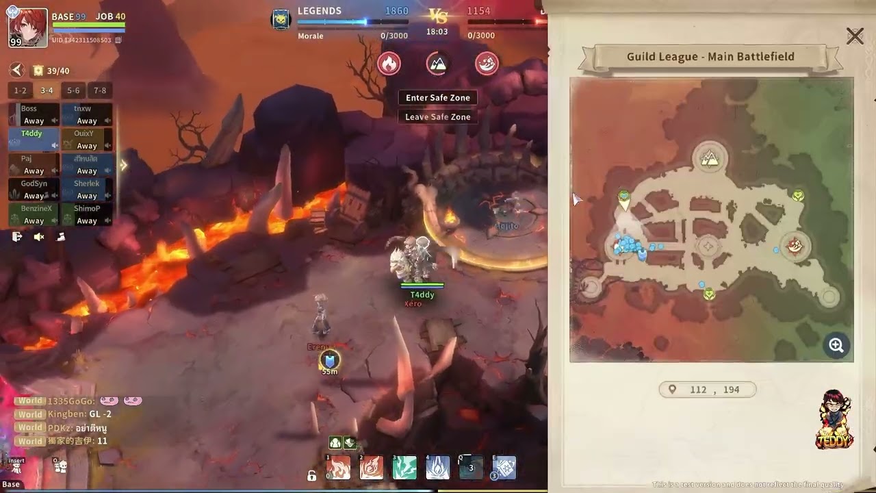 Ragnarok Online 3: LEGENDS vs Dynasty | Guild League Day 3