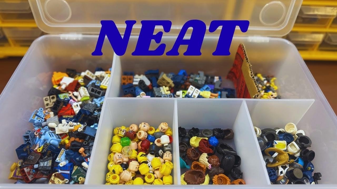 How I sort my Lego Minifigure Pieces #lego #indian #legominifigures #indianlegofan #sort #neat