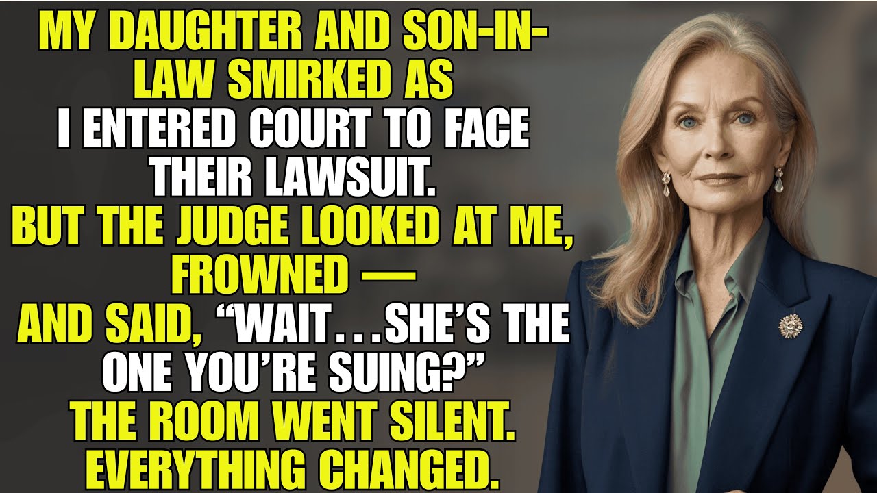 My Daughter And SIL Smirked As I Walked Into Court — Then The Judge Looked Up And Everything Shifted
