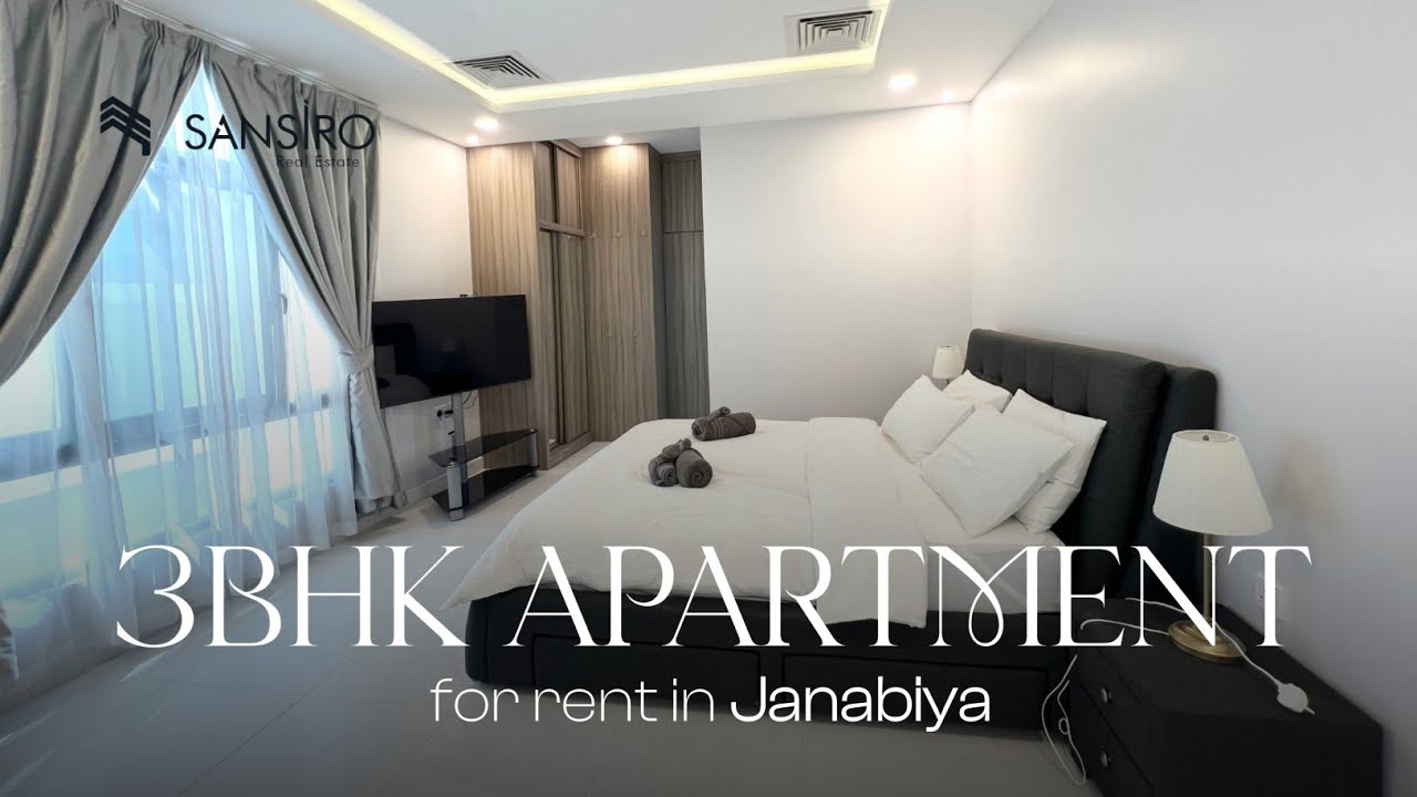 Premium 3BR Furnished Apartment | Janabiya Living with Pool, Gym & Rooftop Views