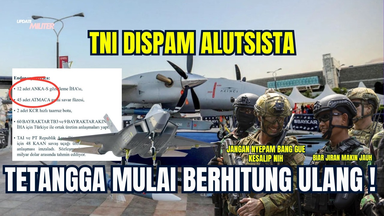 INDONESIA MODE SPAM ALUTSISTA! Tetangga Utara & Selatan Mulai Berhitung Ulang