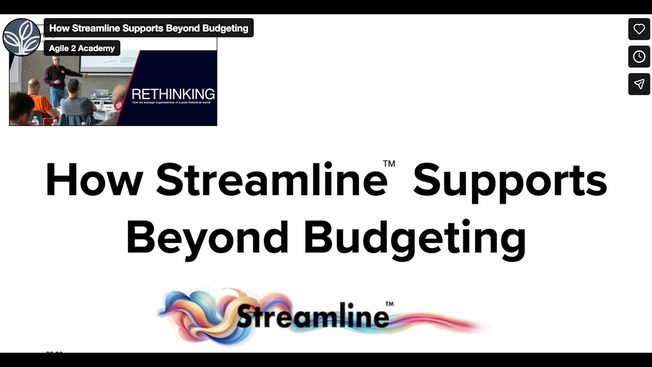 Streamline and Beyond Budgeting