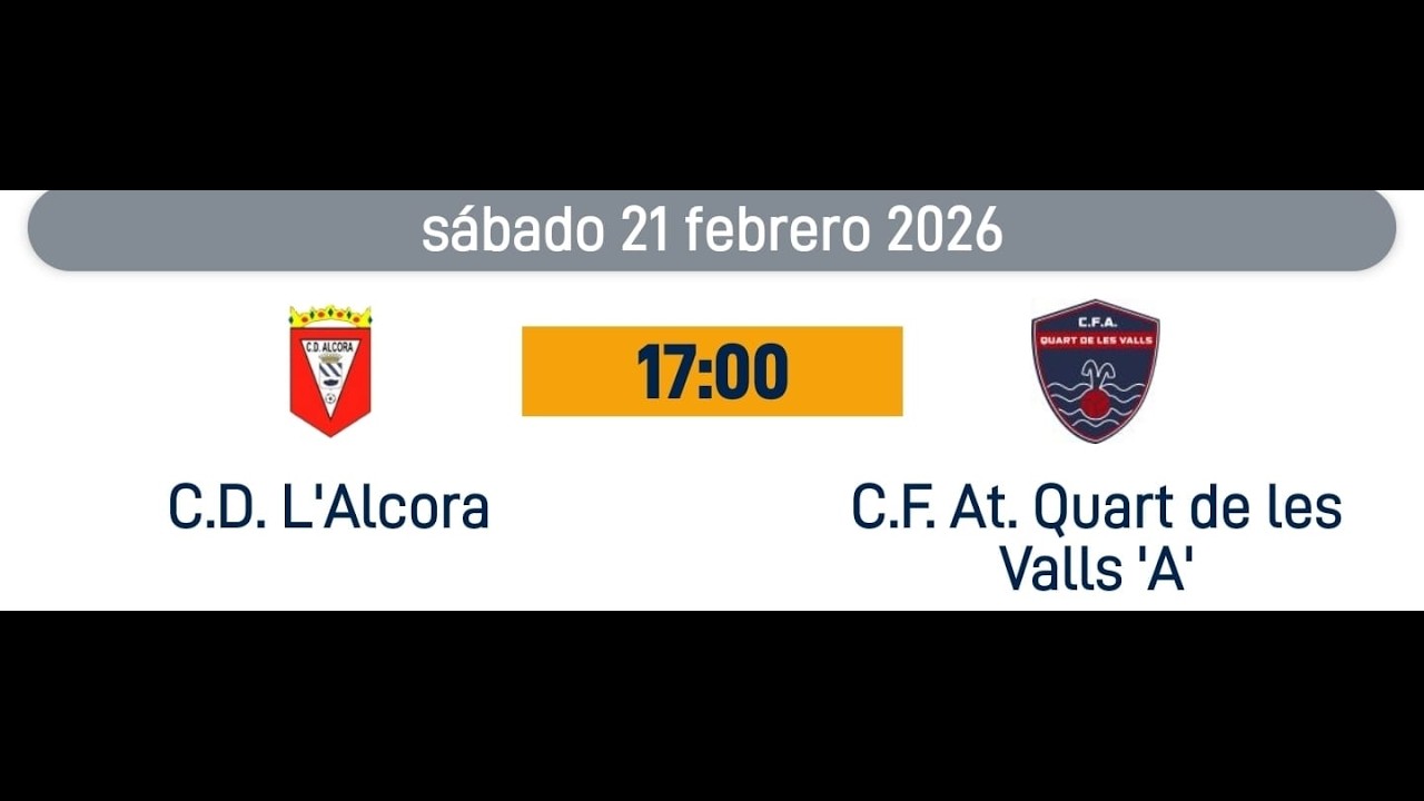J22 CD L'Alcora - AT. Quart de les Valls