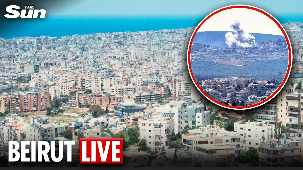 LIVE: Beirut skyline monitored as Israel declares new southern Lebanon combat zone