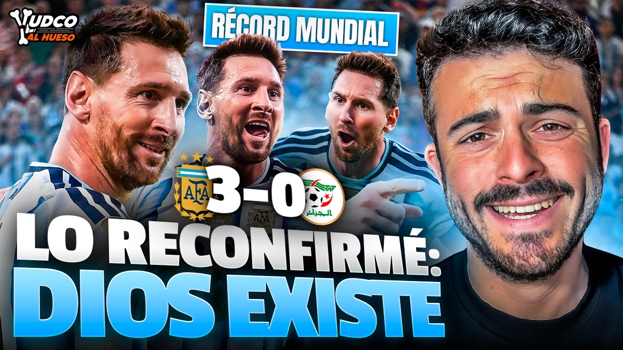 &iexcl;MESSI ETERNO: ARGENTINA TE APLASTA! 🔥 GAN&Oacute;, GUST&Oacute; Y GOLE&Oacute; A ARGELIA EN EL DEBUT DEL MUNDIAL