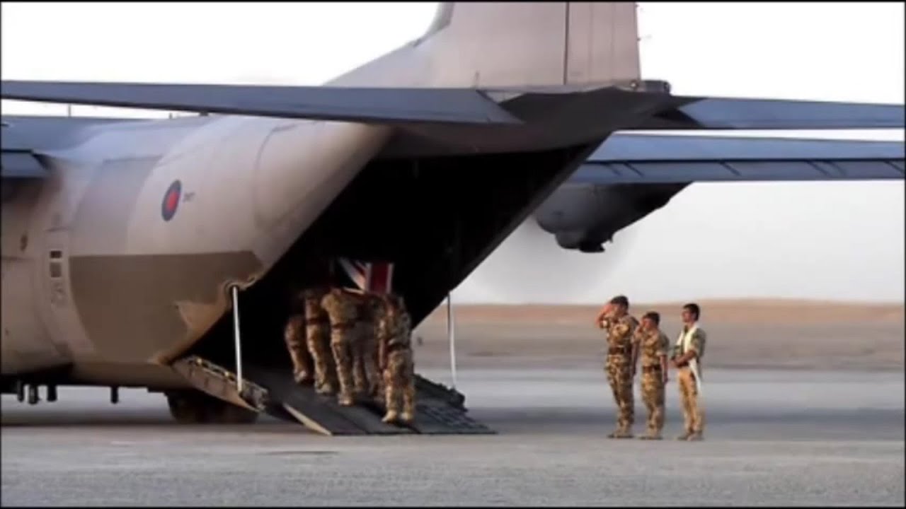 British army tribute