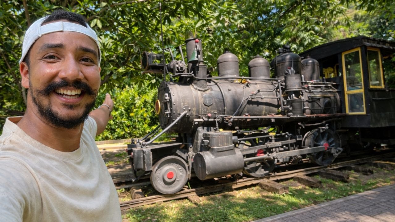 Así es el Parque Swinford: locomotoras, esculturas y naturaleza 🚂 🇭🇳
