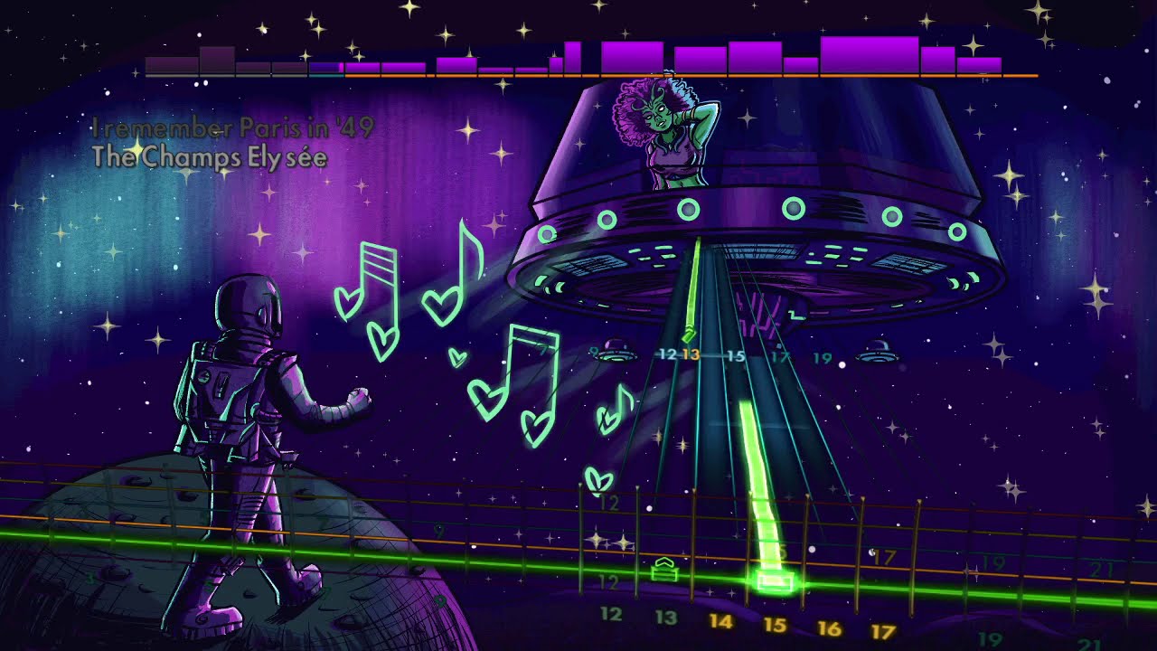 Gary Moore - Parisienne Walkways (Guitar Cover) Rocksmith 2014