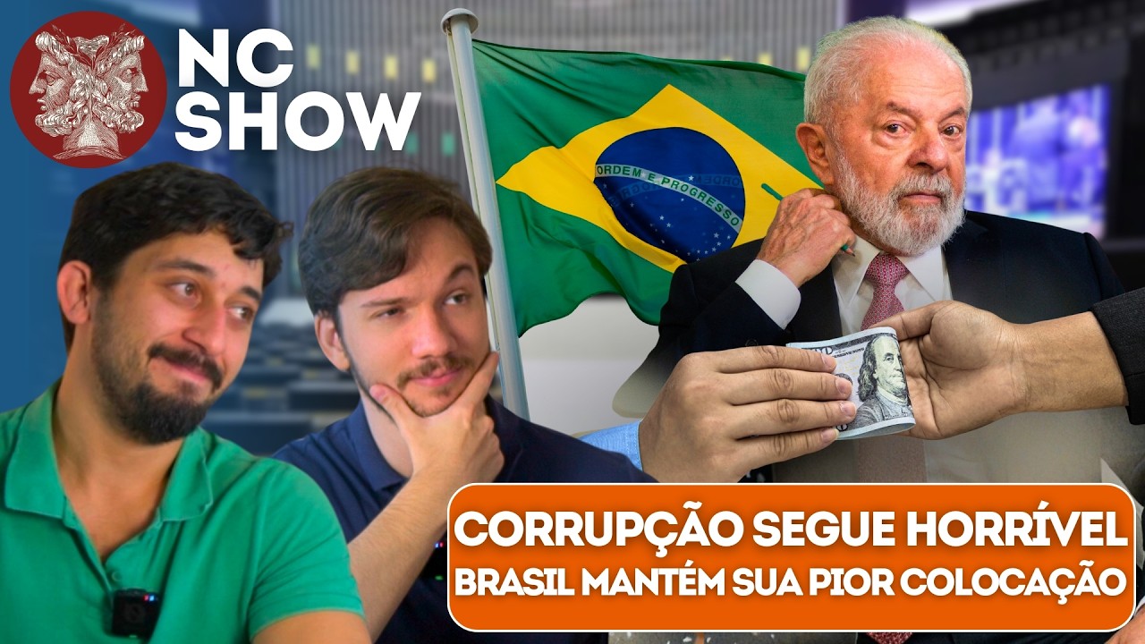 BRASIL TIRA PIOR NOTA NO RANKING DE CORRUP&Ccedil;&Atilde;O: &Eacute; POSS&Iacute;VEL MELHORARMOS?
