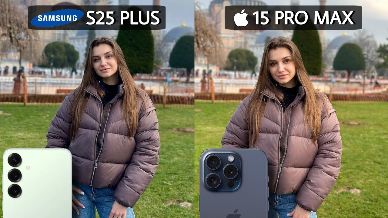 Сравнение камер Samsung Galaxy S25 Plus и iPhone 15 Pro Max