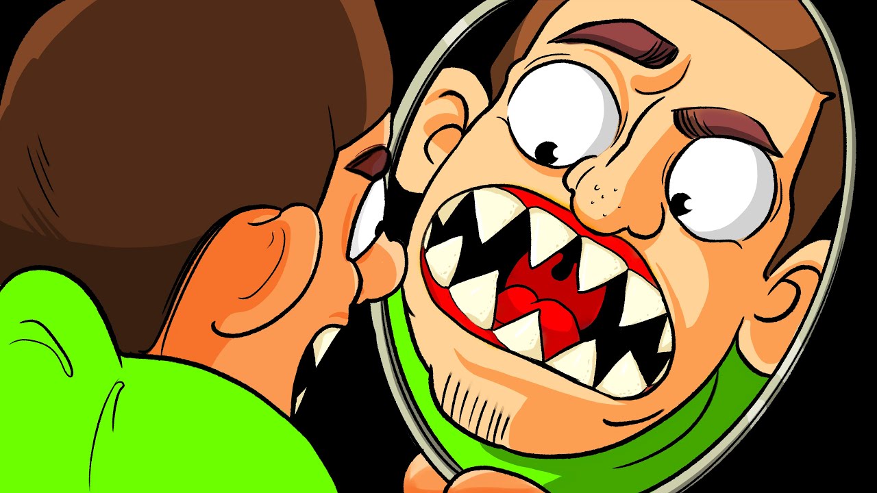 Co by było, gdybyś obudził się z zębami piranii?