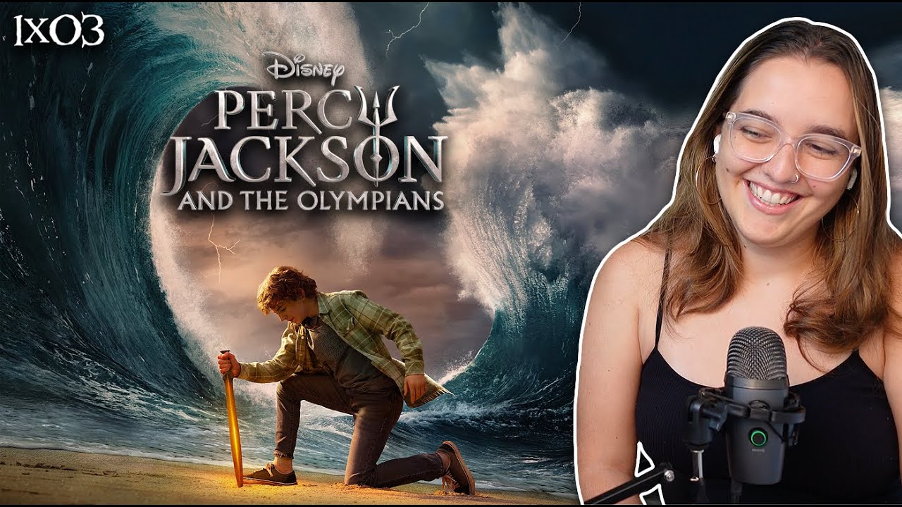 **MEDUSA IS SO CREEPY!!!** PERCY JACKSON AND THE OLYMPIANS 1x03 REACTION