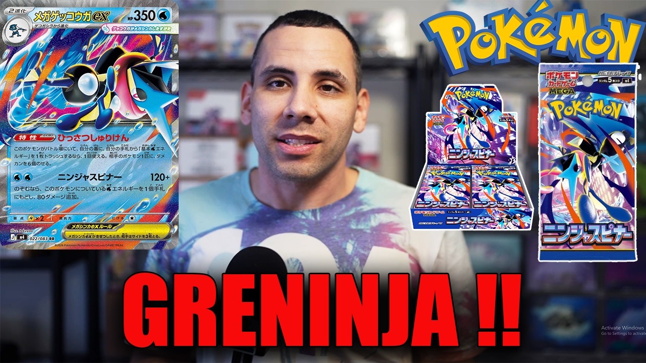 New Set Ninja Spinner Officially Revealed!Pokemon 🔥 