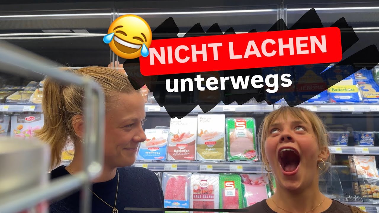 NICHT LACHEN - Unterwegs Edition mit Alina