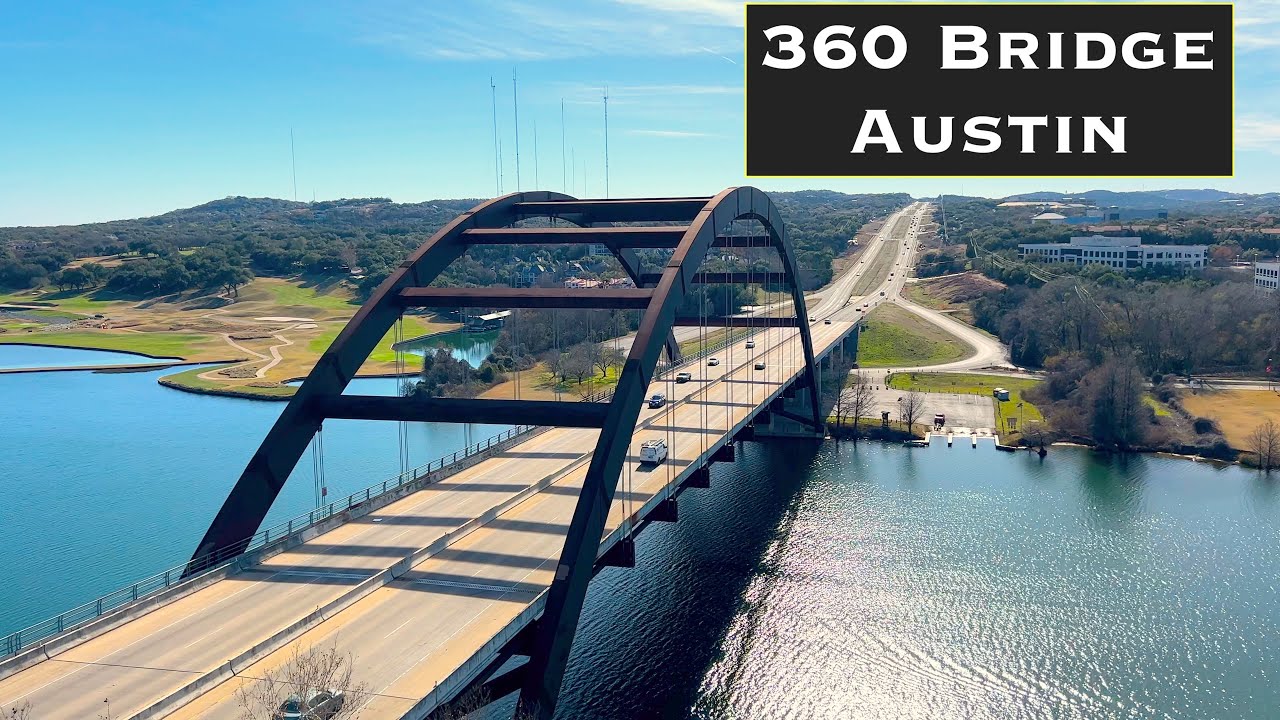 360 Bridge - Pennybacker Bridge- Austin, Texas | 4K