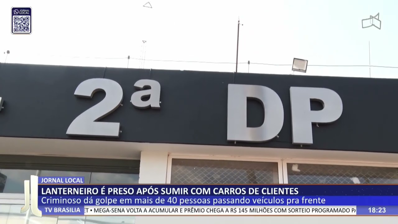 JL - Lanterneiro é preso após sumir com carros de clientes