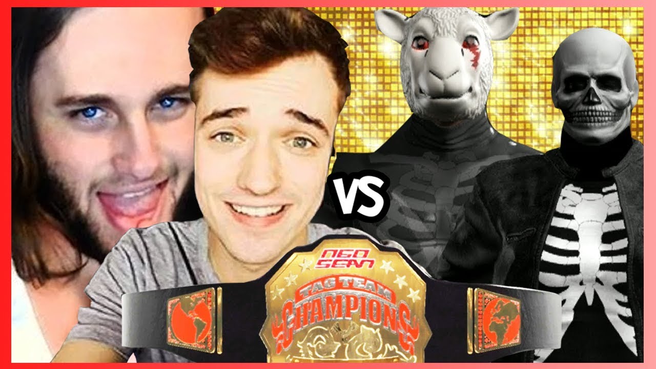 Ssundee & Crainer vs. Terror 887 | Hell in a Cell | WWE 2K17